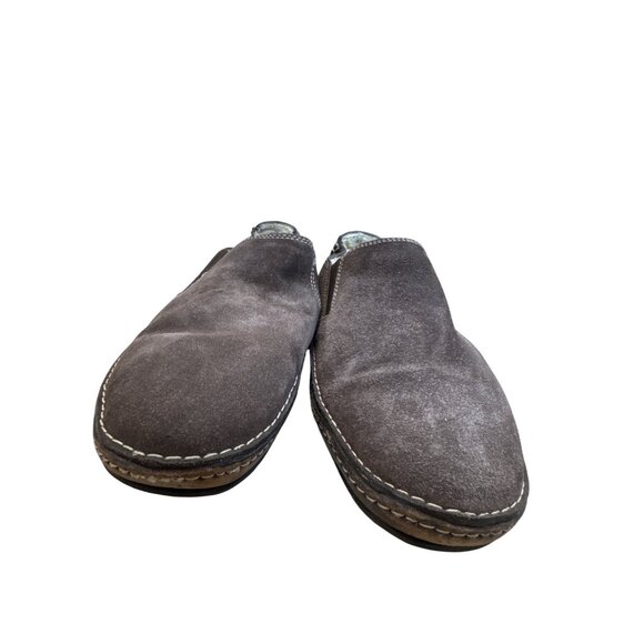 Cole Haan Mens Faux Fur Lined Brown Suede Slipon Loafers Size 9.5M SKU8137 - Picture 5 of 12